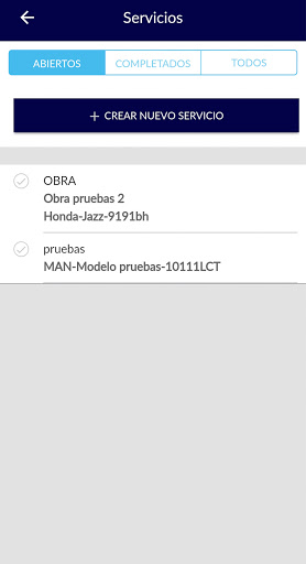 App Grúas Symo Screen 3