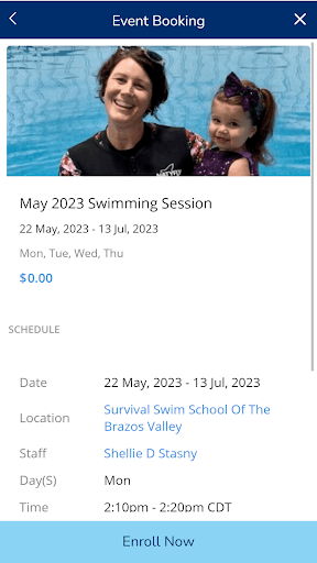 Survival Swim School - BV Screen 3