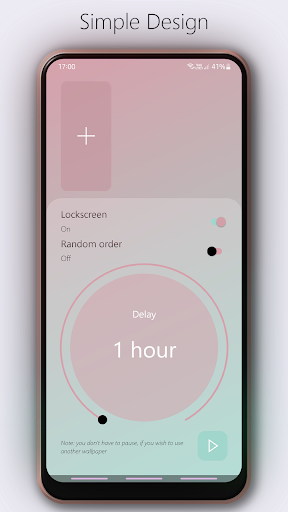 Android application PostCount screenshort