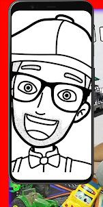 Blippi Coloring Pages App