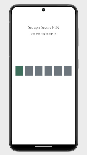 Android application First Republic Corporate Token screenshort