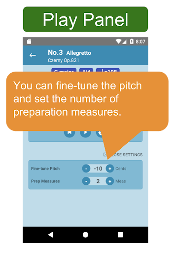 Piano Etude Player | EtuDrill Screen 3