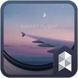 Sunset flight Launcher theme icon