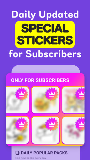GIF Stickers for Whatsapp Chat Screen 3