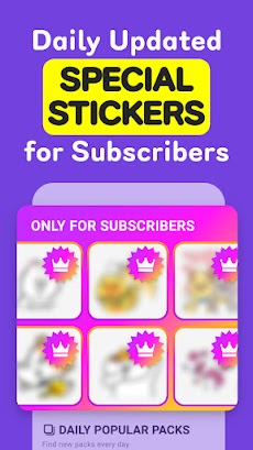 GIF Stickers for Whatsapp Chatのおすすめ画像3
