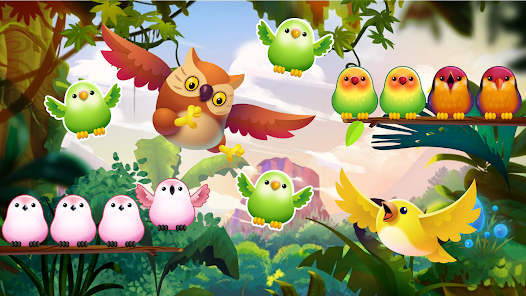 Snímek 13 Ave de Ordenar: Juego de color android