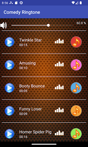 Comedy Ringtone Screen 3