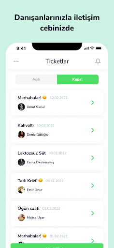 Android application FitThink Dietitian screenshort