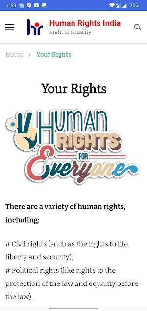 Human Rights Protection India screenshot 8
