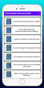 SD Card Data Recovery Guide