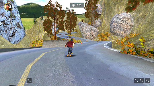 Simulador De Longboard 3D