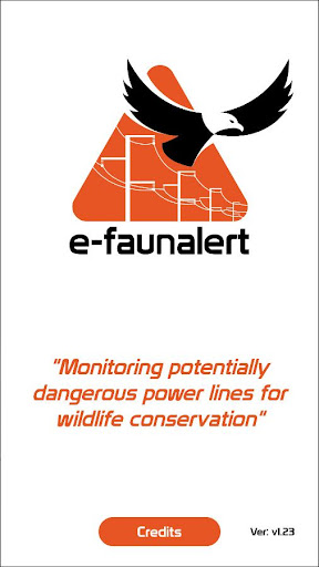Android application IUCN e-faunalert screenshort