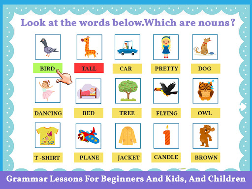 English Grammar and Vocabulary for Kids screenshots 16