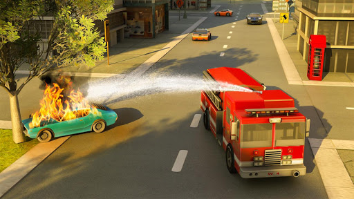 Robot Fire Fighter Rescue Truck  screenshots 7