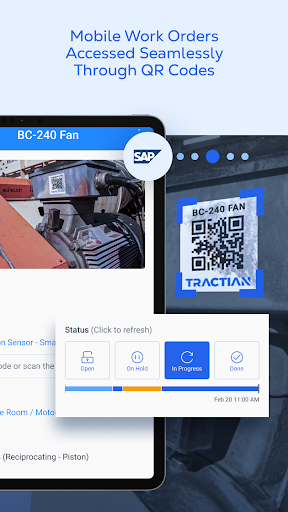 Screenshot of TRACTIAN