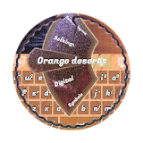 Orange deserts GO Keyboard icon