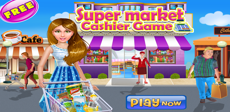 Super Market Cashier Game