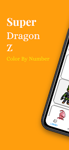 Color By Number Super Dragon Z