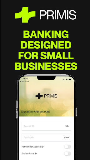 Android application Primis Digital Business screenshort