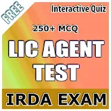 LIC AGENT TEST icon
