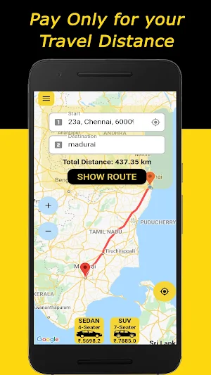 Chennai Cabs - ONE WAY CALL TAXI screenshot 9