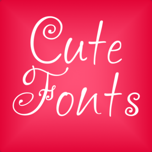 Cute Fonts Message Maker  Icon