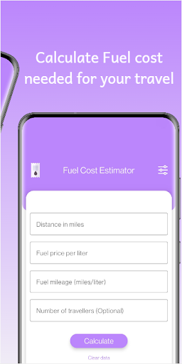 Fuel Cost Estimator Screen 2