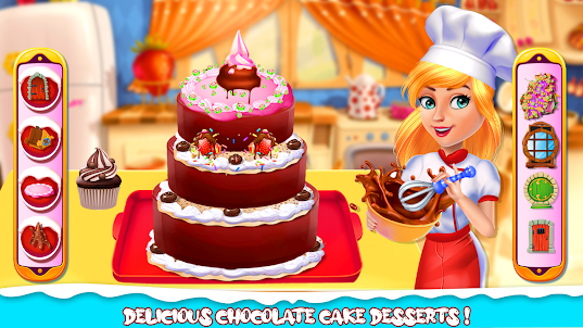 Sweet Doll Cakes Chef Kid Game