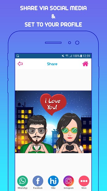 Captura de Pantalla 7 Creador de Avatar de Cara android