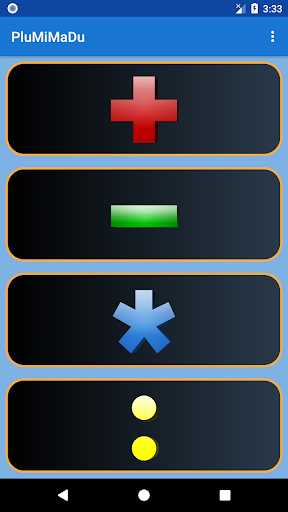 Android application PluMiMaDu screenshort