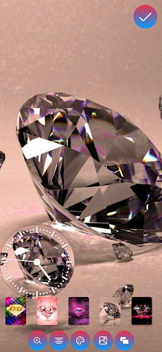 Dimond Clock Wallpapers Screen 3