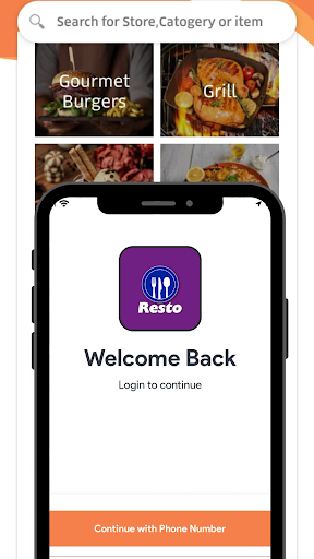 Android application KaaAfrika Resto screenshort