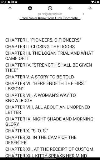 Book, You Never Know Your Luck Screen 3
