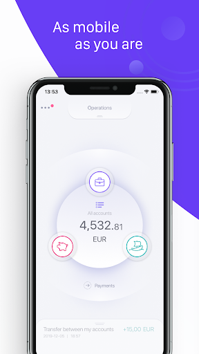 Android application “Contomobile - Mobile Payments screenshort