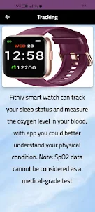 Fitniv Smart Watch guide