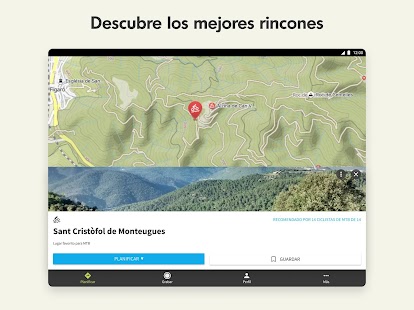komoot - senderismo y ciclismo Screenshot