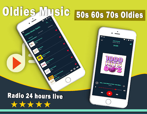 Android application 50s 60s 70s Oldies Music Radio screenshort