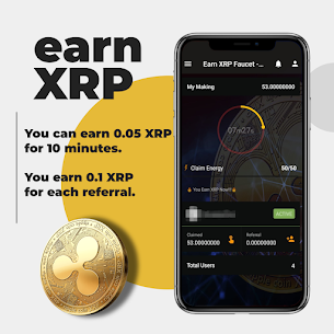 Earn Xrp (Ripple) Faucet No Mining v21 (MOD,Premium Unlocked) Free For Android 1