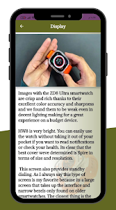 ZD8 Ultra pro Smartwatch Guide