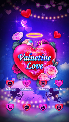 Android application Valentine Love Day - Wallpaper screenshort