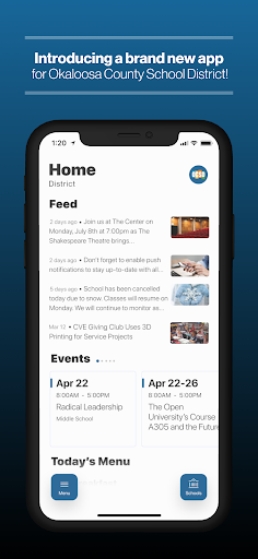 Android application Okaloosa County Schools screenshort