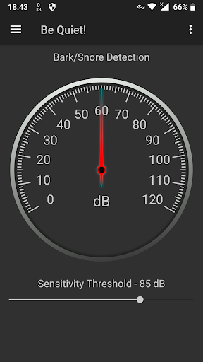 Android application Be Quiet! screenshort