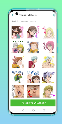 stickers anime for whatsapp