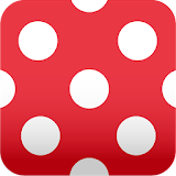 red polka dots wallpaper ver4 icon