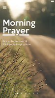 screenshot of Daily Prayer App