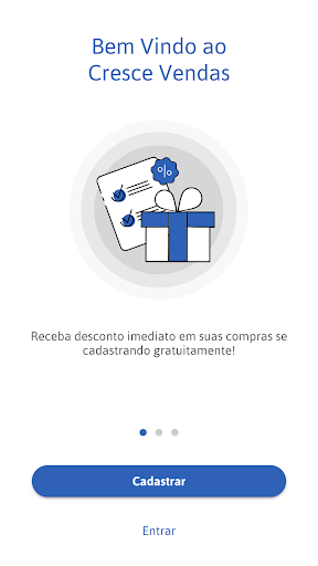 Android application Cresce Vendas screenshort