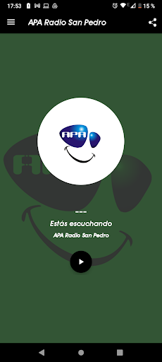 Android application APA Radio San Pedro screenshort