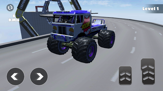 Monster Truck Stunt : Car Game