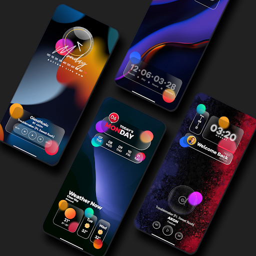 Android application Trans KWGT screenshort