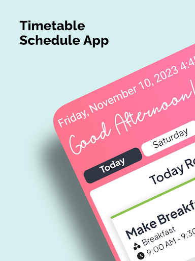 Timetable - Schedule App